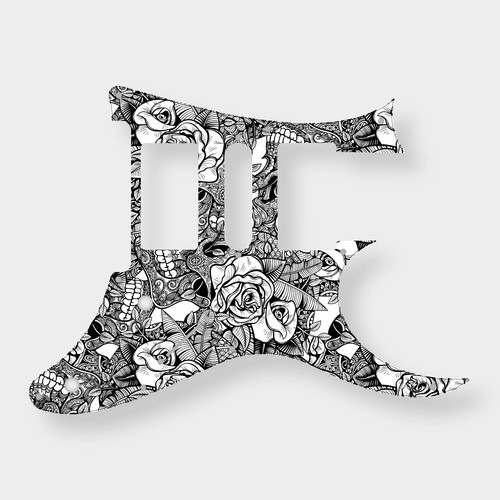 Ibanez series pickguard - ibanez, •
