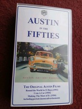 RARE AUSTIN IN THE FIFTIES VHS
