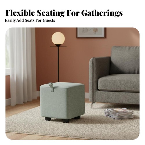 Upholstered shoe stool sturdy - upholstered,