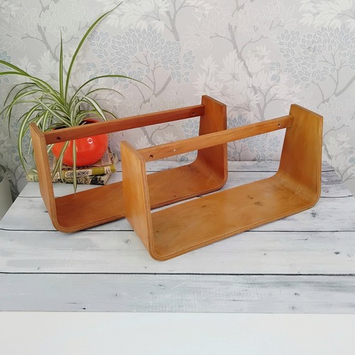 Vtg bentwood curved wood wall - wood,