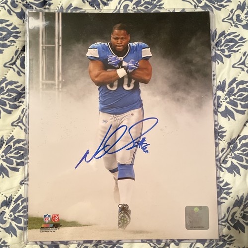 Ndmaukong suh autographed - ndmaukong,