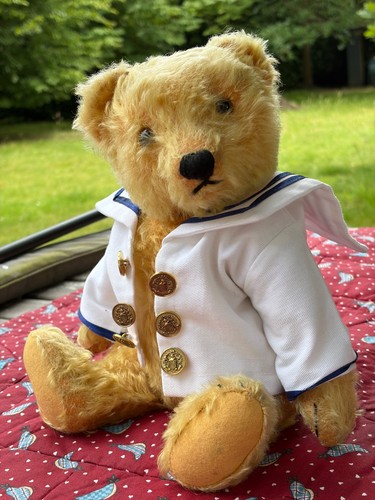 Steiff bear circ 1950s working - steiff,