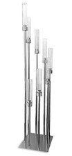 Silver candelabra 135cm - silver,