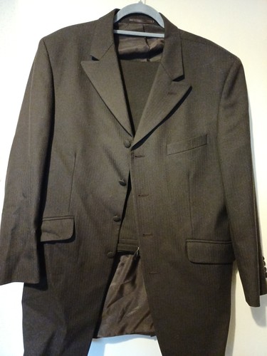 Mens alfred brown - mens, suit.