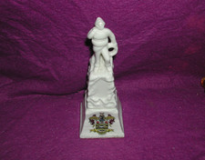 CARLTON Crested China Fishermans Memorial. BLACKPOOL Crest.