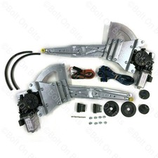 Front electric window kit - window,