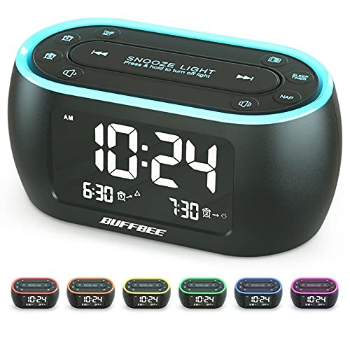 Buffbee bedside alarm clock - bedside,