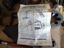 Rotostock pipe threader