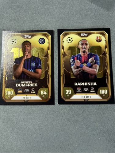 Topps match attax 100 club - match,