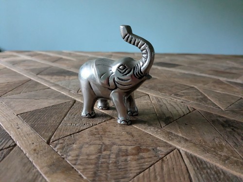 Small heavy silver - small, tone