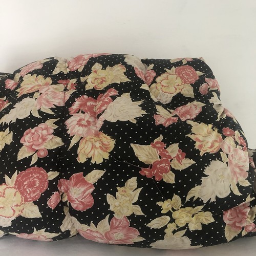 Vintage floral eiderdown - vintage,
