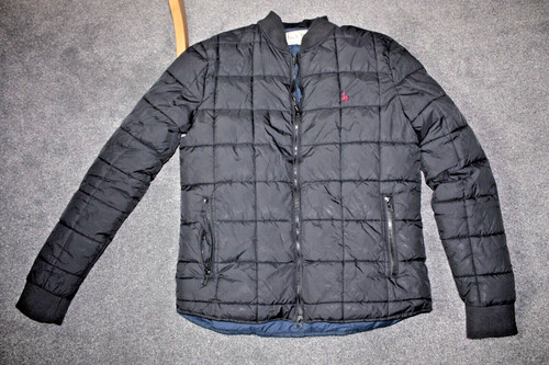 Mens jack wills black quilted - jack,