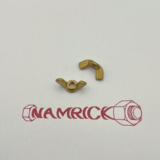 Metric Wing Nut Brass M3 M5