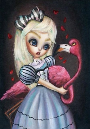 Alice wonderland diamond - alice,