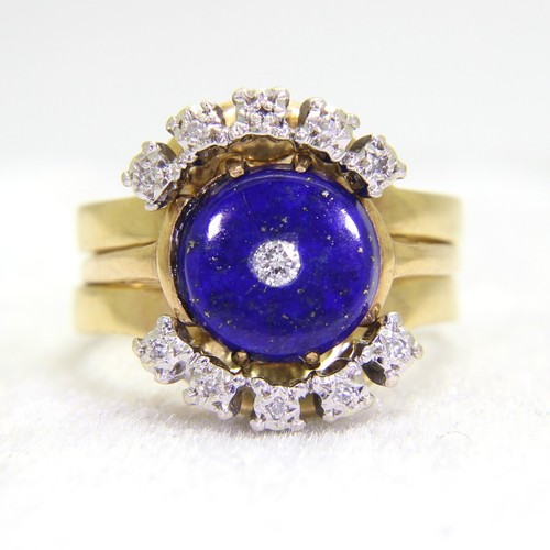 Lapis lazuli diamond - lapis,