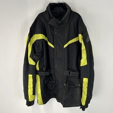 Oxford Bone Dry Motocycle Jacket Black & Yellow 2XL XXL