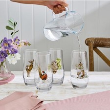 Wrendale Hi-Ball Glasses Set
