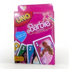 UNO Barbie The Movie Card Game  Inspired by the Movie, Fun for Family Game Night