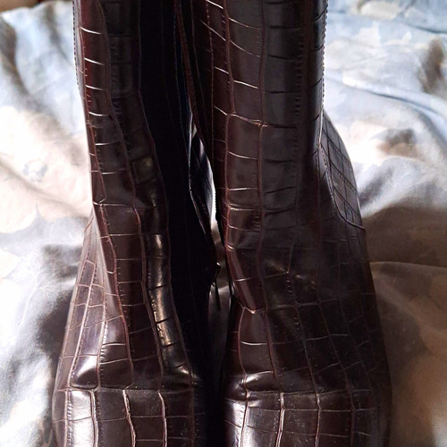 Peacocks women brown croc - peacocks, women’s