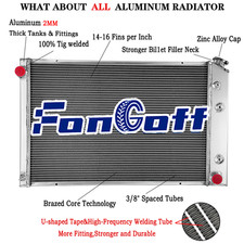 3 Row Aluminium Radiator Fit