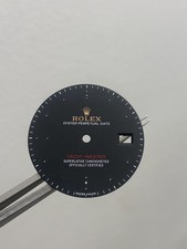 Rolex 40mm Yachtmaster Genuine Matt Black Dial for repair. 116621 
