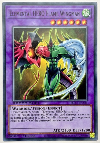 Sgx1 ena21 elemental hero - elemental,
