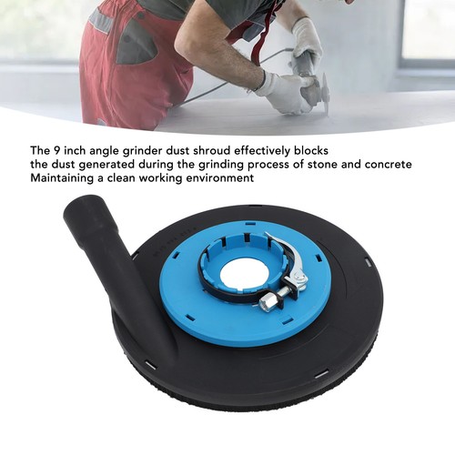 9in angle grinder dust - angle,