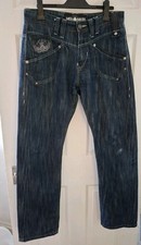Mish Mash Mens Dark Wash Denim