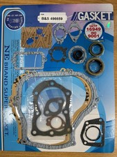 Engine Gasket Set Includes Oil Seals Fits Briggs & Stratton, 496659