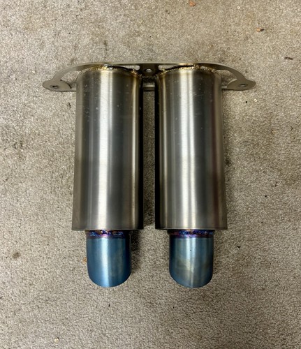 Porsche 911 titanium - porsche, silencer