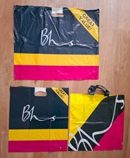 Collectable Carrier Bags X3 BHS All different