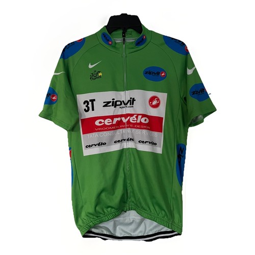 Green cycling jersey tour - cycling,