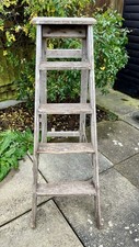 Vintage Wooden Step Ladder 