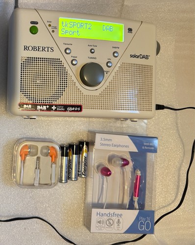 Roberts solardab dab - 2, dab/dab+/fm
