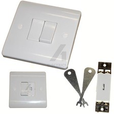 2 Gang Lighting Grid Switch