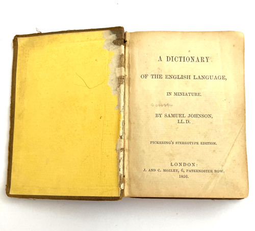 Samuel johnson dictionary - samuel,