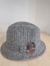 Harris Tweed Grey Herringbone