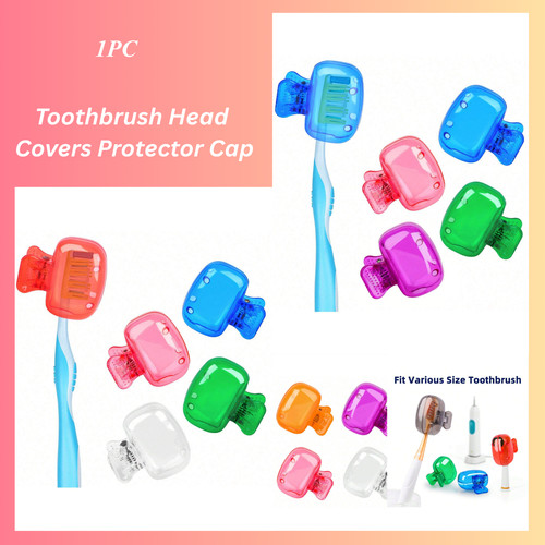 1pc toothbrush head - 1pc, covers