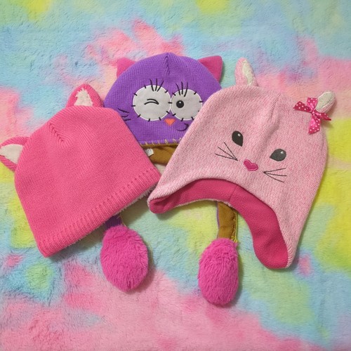 Cat kitten beanie hats winter - kitten,