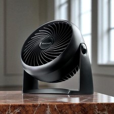 Turboforce Power Fan Honeywell HT900E1 Black Desk Air Circulator Fan Oscillating