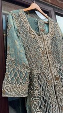 Pakistani Party Wear Salwar Kameez, Embroidered Suit, 5 Piece Set Size 40