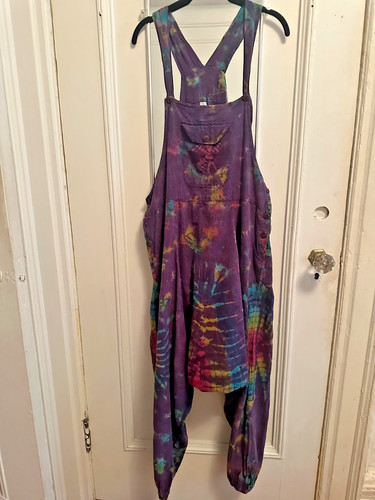 Womens tie dye - overalls, harem