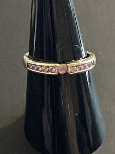 9ct 375 yellow gold - gold, pink