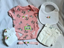 Reborn baby dolls clothes and accessories bundle to fit 18-22 inch doll. 315