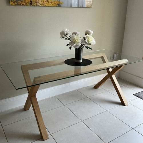 Habitat oak and - , dining