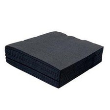 Black Cocktail Napkins 24 x