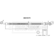 Brake Hose For Honda Civic