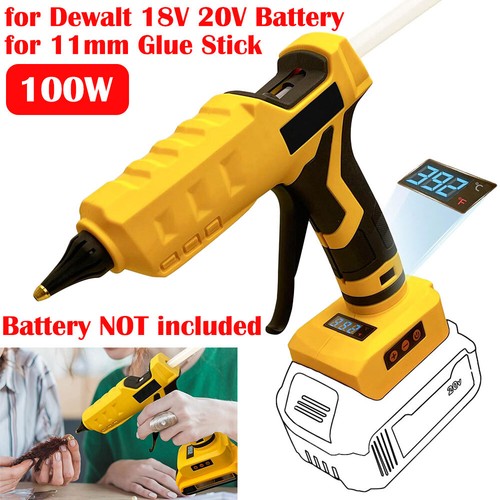 100w hot glue gun - hot, cordless