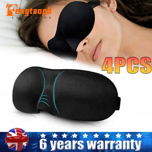 4pcs travel eye - 3d, mask