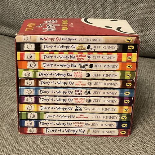 Diary wimpy kid box set - box,
